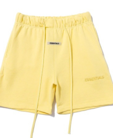 Essentials 3M Reflection Printed Yellow Short