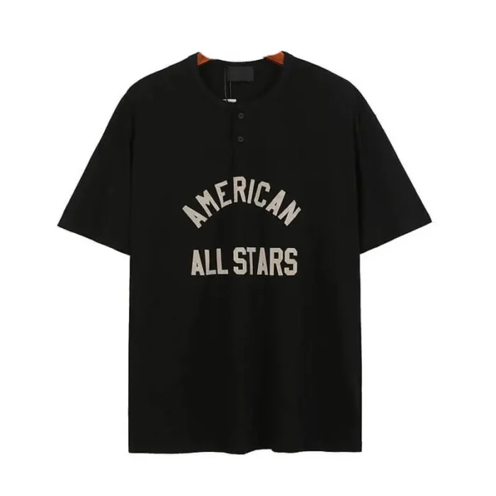 Essentials American All Stars T-Shirt Black