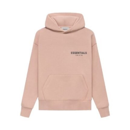 Fear of God Essentials Pullover Pink Hoodie